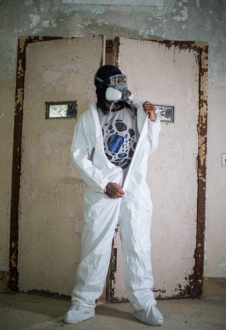 LUNAIRE T SHIRT (GREY & GREY)