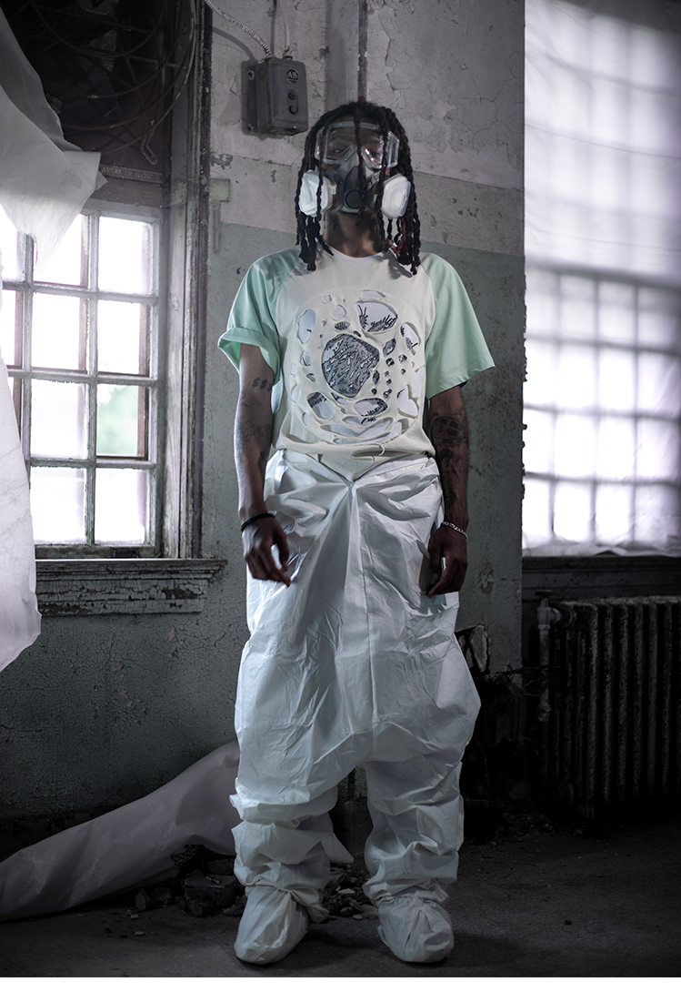 Lunaire T-Shirt (MINT & CREAM)